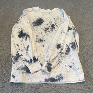 Lululemon Perfectly Oversized Crew *Tie Dye
Marble Dye Classic Navy size  4